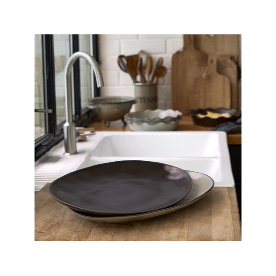 Costa Nova Stacked Organic Ovale Serveerschotel 45cm