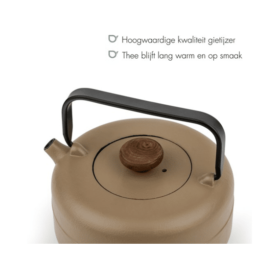 Bredemeijer Henan Theekan 0,75l Beige