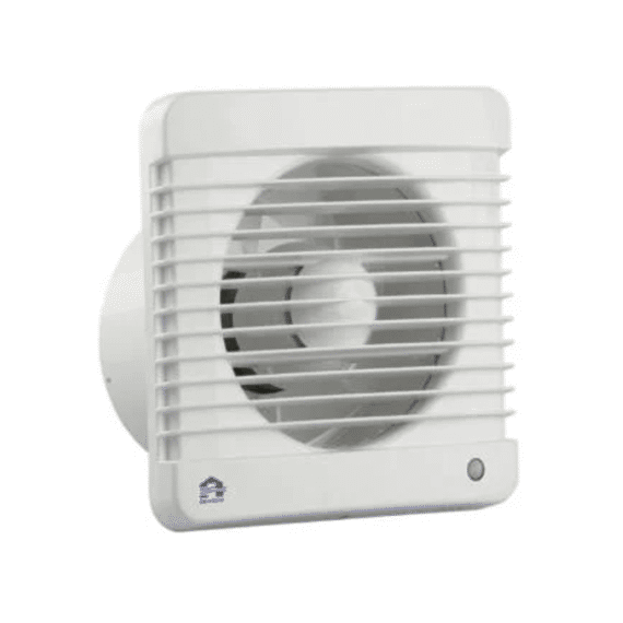 Mechanische Ventilator Standaard 7102 dia 125 wit