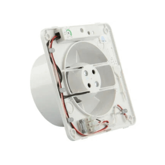 Mechanische Ventilator Met Timer 7202t dia 125 wit