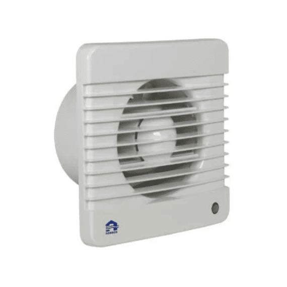 Mechanische Ventilator Met Timer & Vochtigheidssensor 7402h Dia 125 Wit