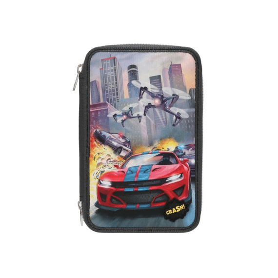 Action World 3-vaks Gevulde Etui