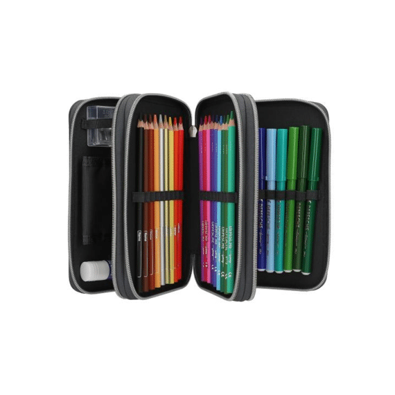 Action World 3-vaks Gevulde Etui