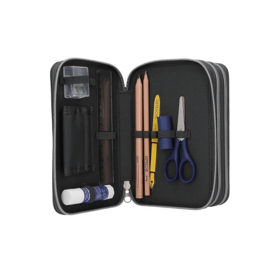 Action World 3-vaks Gevulde Etui