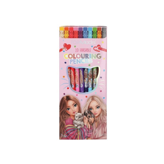Topmodel Uitgumbare Kleurpotloden