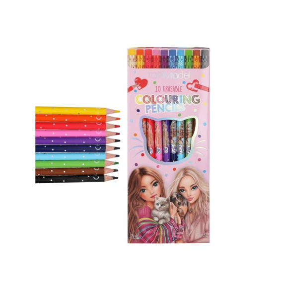 Topmodel Uitgumbare Kleurpotloden