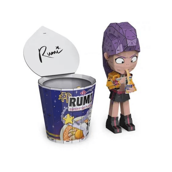 4d Build K-pop Demon Hunters Rumi Ramen Cup