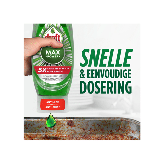 Dreft Afwasmiddel Max Power 730ml