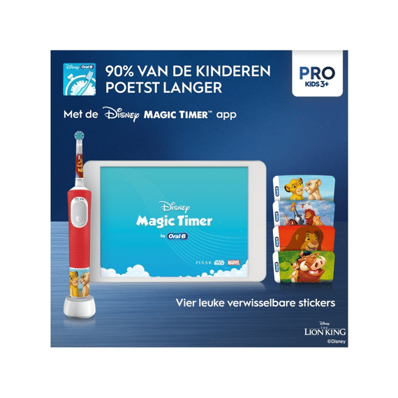 Oral B Kids Elektrische Tandenborstel Lion King