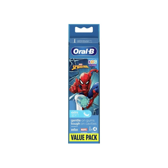 Oral B Kids Opzetborstels Spiderman 3 stuks