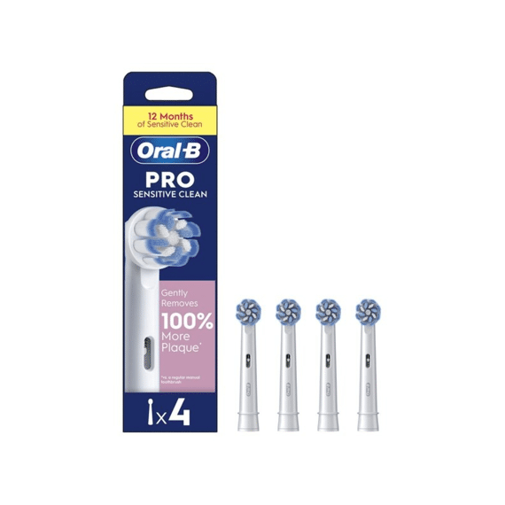 Oral B Opzetborstels Sensitive Clean 4 stuks