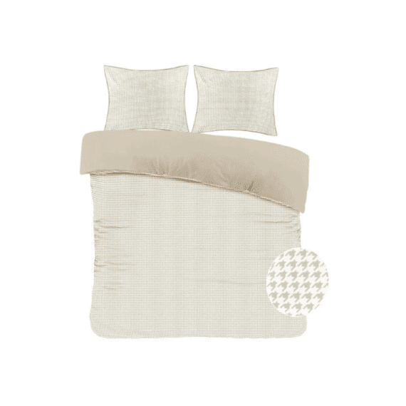 Dekbedovertrek Joep 240x200/220cm Zand
