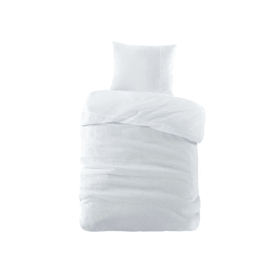Dekbedovertrek Mendoza 140x200/220cm Wit