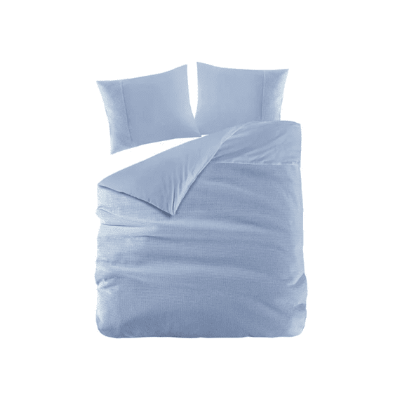 Dekbedovertrek Mendoza 240x200/220cm Lichtblauw