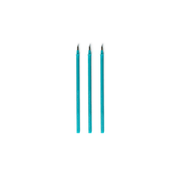 Legami Refill Uitwisbare Gelpen 3st Turquoise