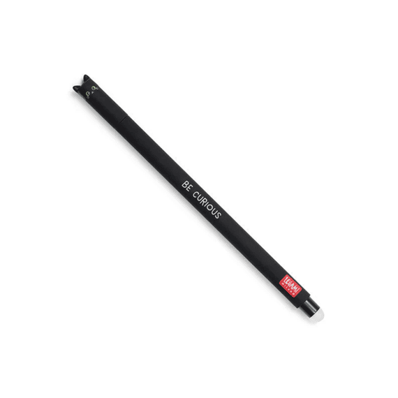 Legami Uitwisbare Gelpen Zwart Kitty