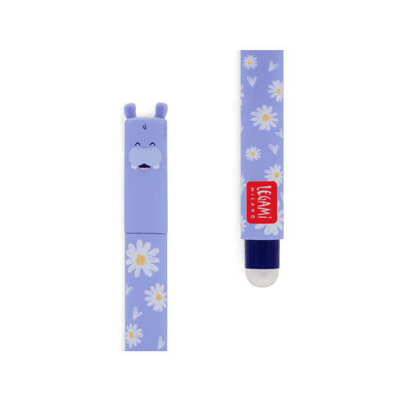Legami Uitwisbare Gelpen Blauw Hippo