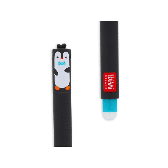 Legami Uitwisbare Gelpen Turquoise Penguin