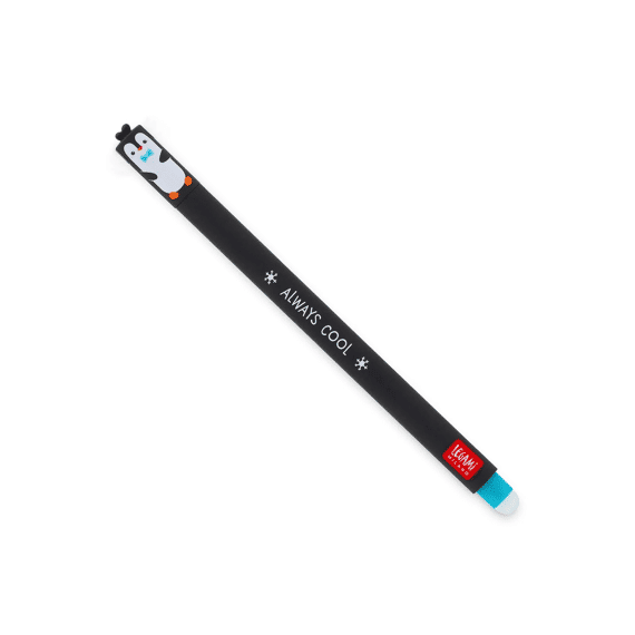 Legami Uitwisbare Gelpen Turquoise Penguin