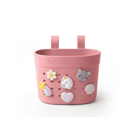 Banwood Fietsmandje Raspberry