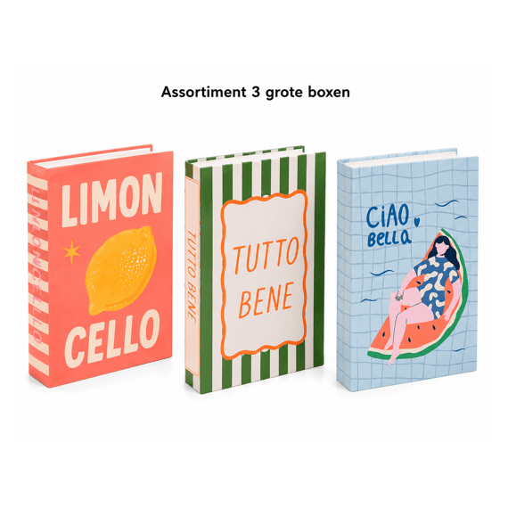 Opbergdoos Papier Tutto Bene Groot Assortiment