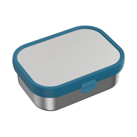 Mepal Rvs Bento Lunchbox & Vorkje Campus C Blue