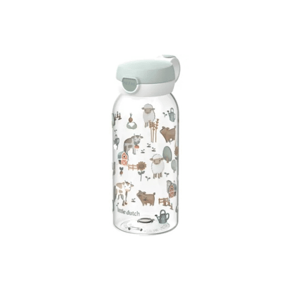 Mepal Drinkfles & Flipdop Campus 600 Ml Little Farm