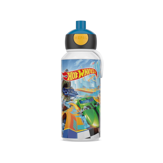 Mepal Drinkfles Pop-up Campus 400 Ml Hot Wheels