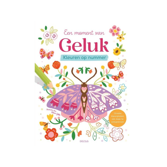 Kleuren Op Nummer Een Moment Van Geluk