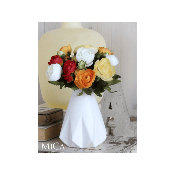 Boeket Ranunculus Oranje L22xd19cm