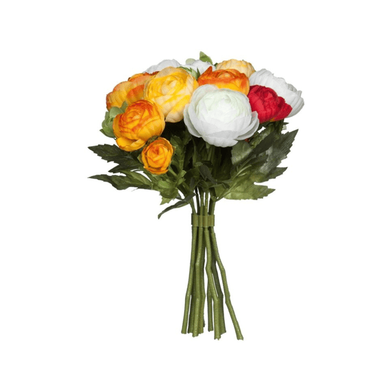 Boeket Ranunculus Oranje L22xd19cm
