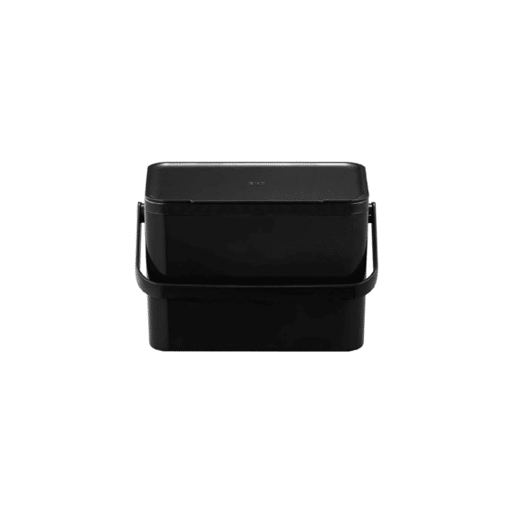 Eko Deco Afvalbak 4 Liter Zwart 24,4x17,0x16,0