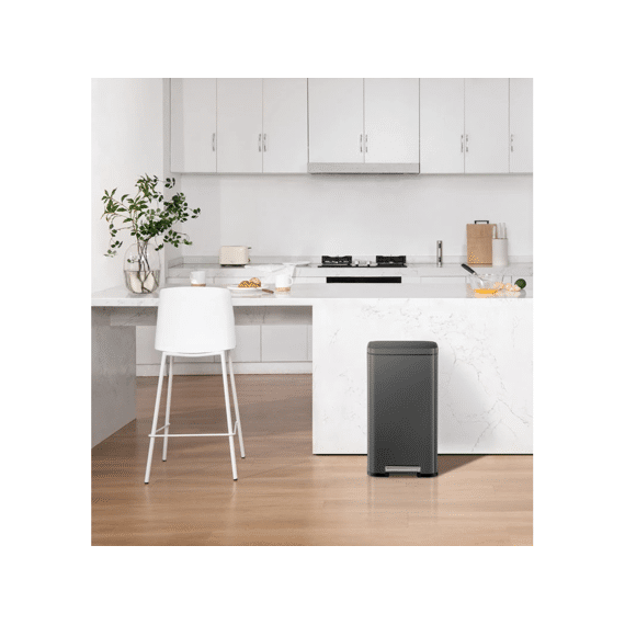 Eko Madison Pedaalemmer 30 Liter Mat Zwart 34x38,5x66