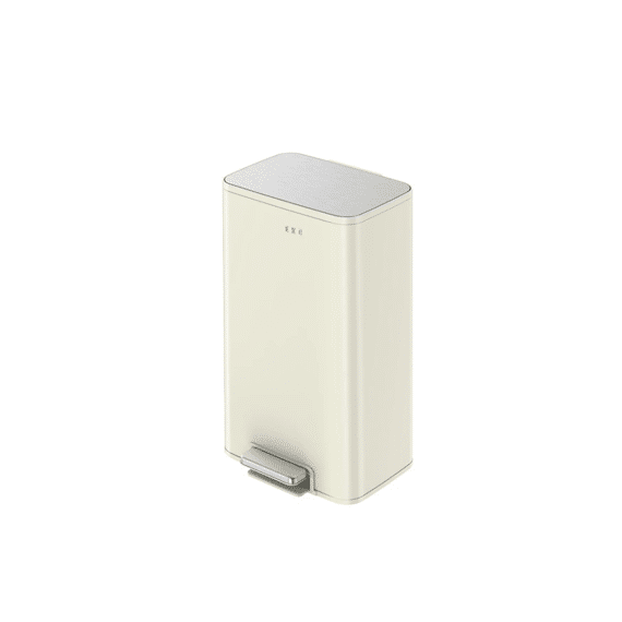 Eko Marina Pedaalemmer 30 Liter Crème Wit 38,5x32,2x67,0