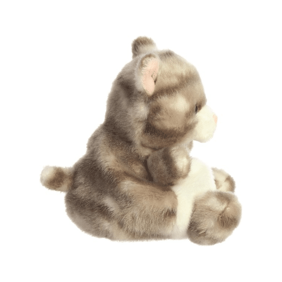 Palm Pals Knuffel Grijze Kat 13cm