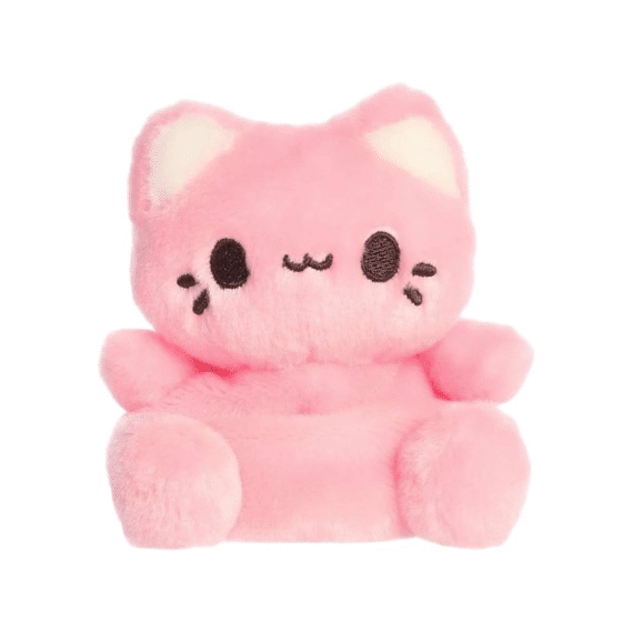 Palm Pals Knuffel Tasty Peach Strawberry Meowchi 13cm
