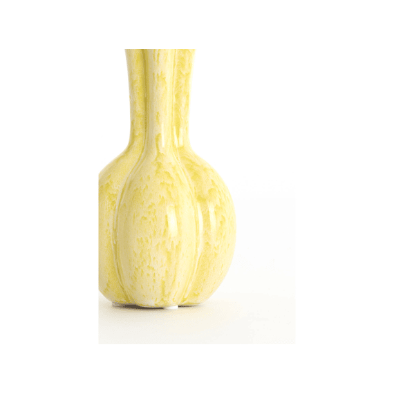Vaas Deco Sydell Ceramics D8x17cm Geel