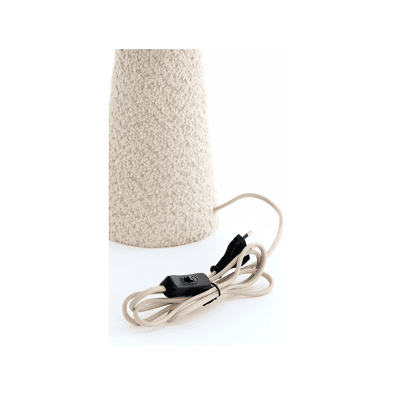 Tafellamp Micky D20x58cm Zand