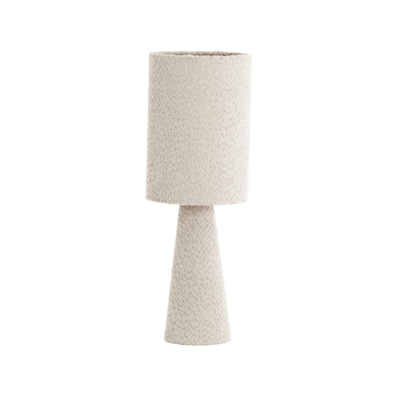Tafellamp Micky D20x58cm Zand