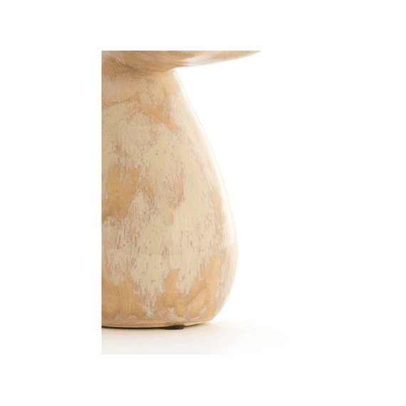 Vaas Deco Culla Ceramics D14x24cm Licht Perzik