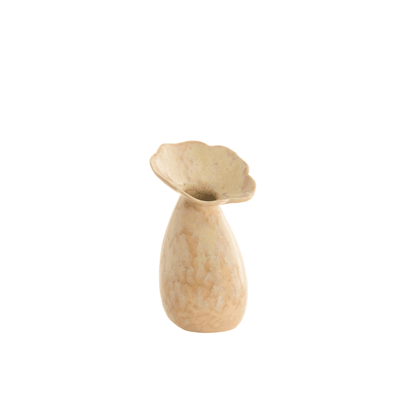 Vaas Deco Culla Ceramics D14x24cm Licht Perzik