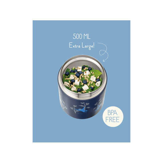 Fresk Food Jar Thermos 500 Ml Monkey