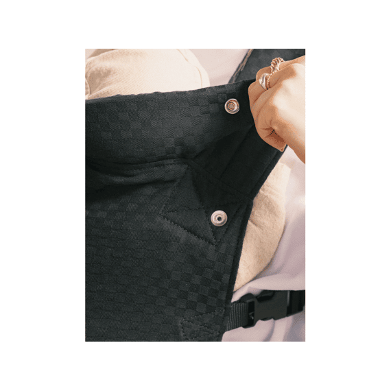 Monkose Heiwa Draagzak Checkered Noir