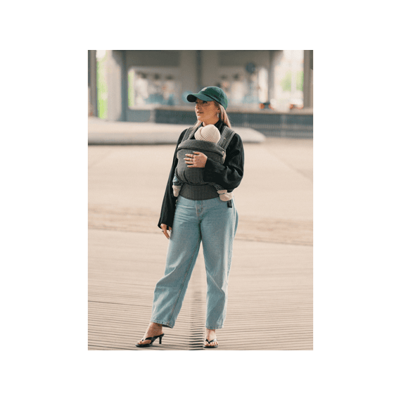 Monkose Heiwa Draagzak Monochrome Houndstooth