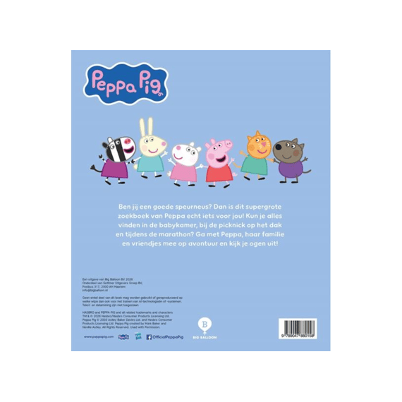 Peppa Pig Peppas Supergrote Zoekboek