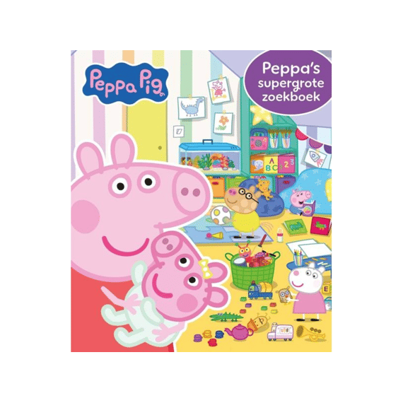 Peppa Pig Peppas Supergrote Zoekboek
