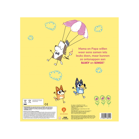 Geluidenboek: Bluey De Ontsnapping