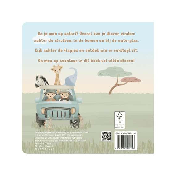 Little Dutch Mijn Flapjesboek Wilde Dieren