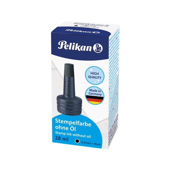 Pelikan Stempelinkt 4k Zonder Olie Zwart 28ml
