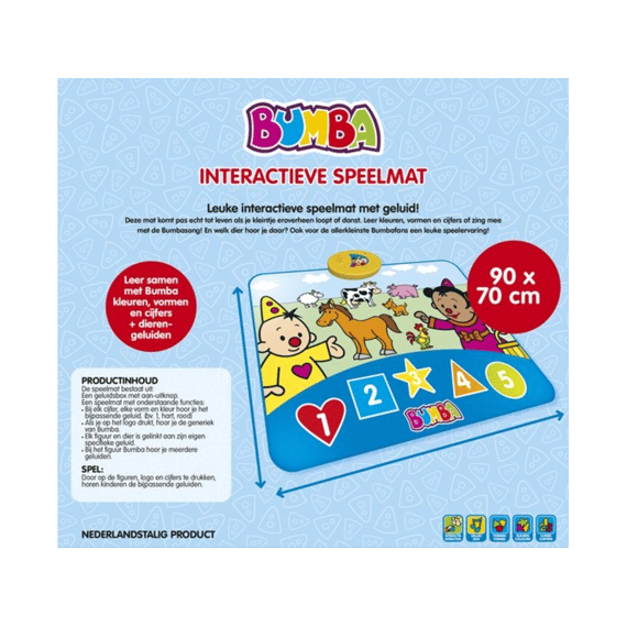 Bumba Interactieve Speelmat Dieren